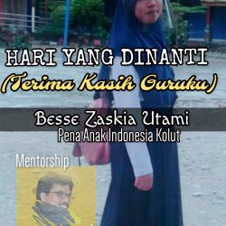 TERIMA KASIH GURUKU    (Hari Penerimaan Raport)