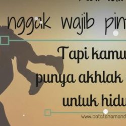 Menjaga Etika Itu Penting