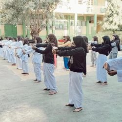 Kegiatan Ekskul Karate di Sekolahku
