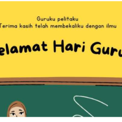 Selamat Hari Guru Nasional